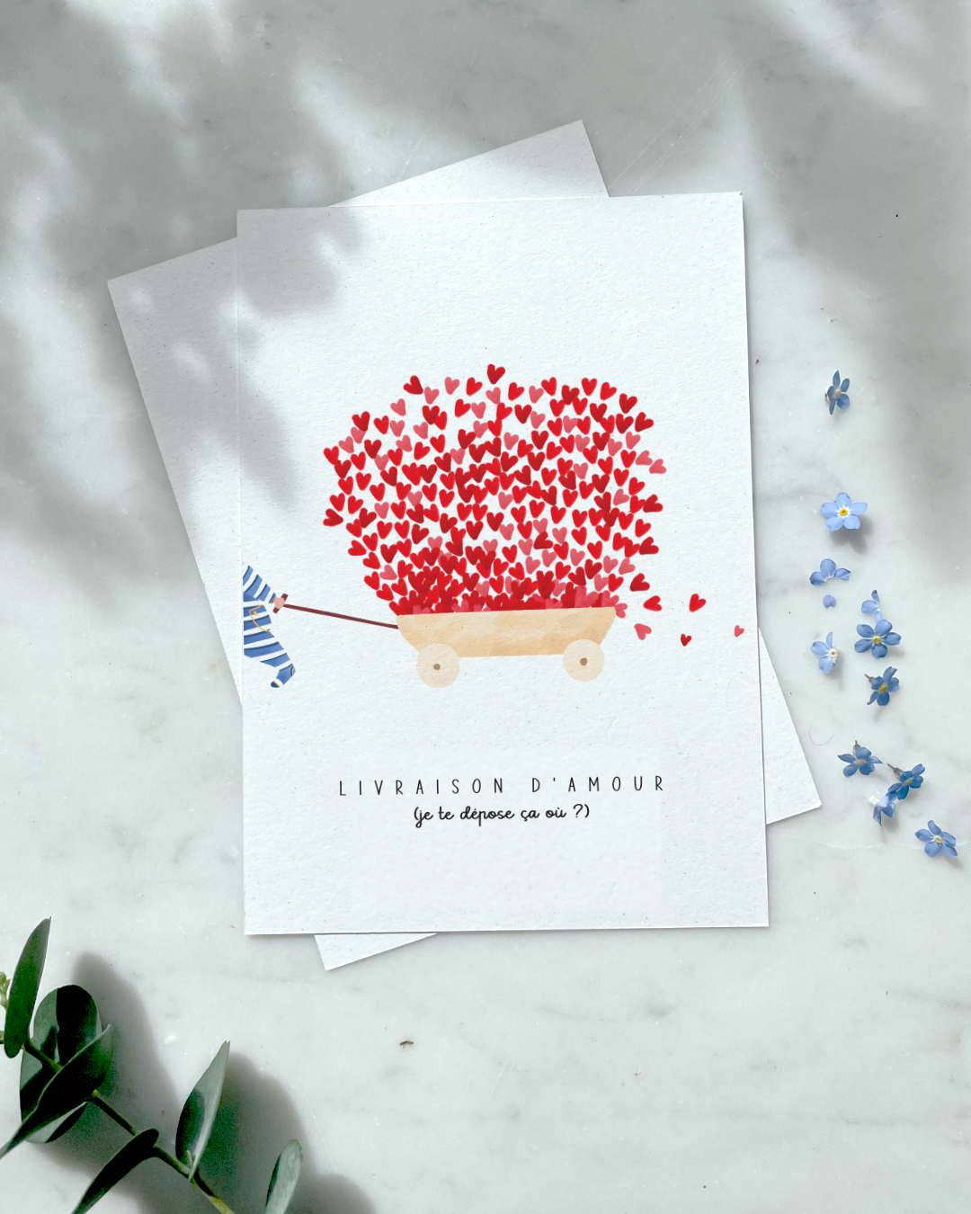 Carte Livraison d'amour